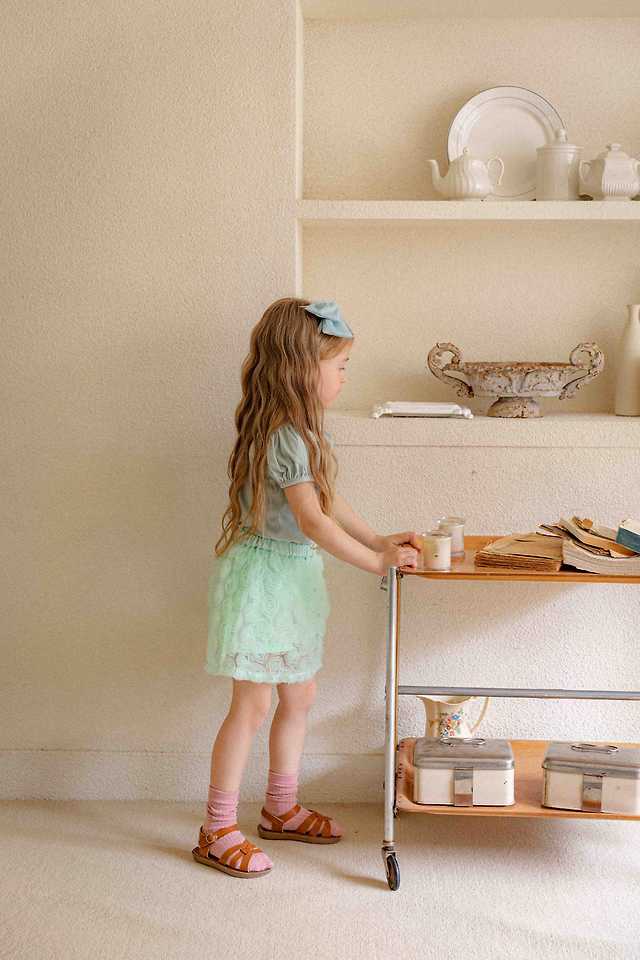 Lenua - Korean Children Fashion - #stylishchildhood - Rose Skirt - 3