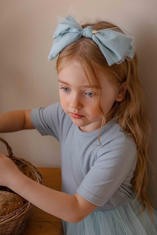 Lenua - Korean Children Fashion - #todddlerfashion - Shine Ribbon Headband - 2