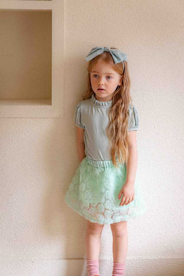 Lenua - Korean Children Fashion - #toddlerclothing - Rose Skirt - 2