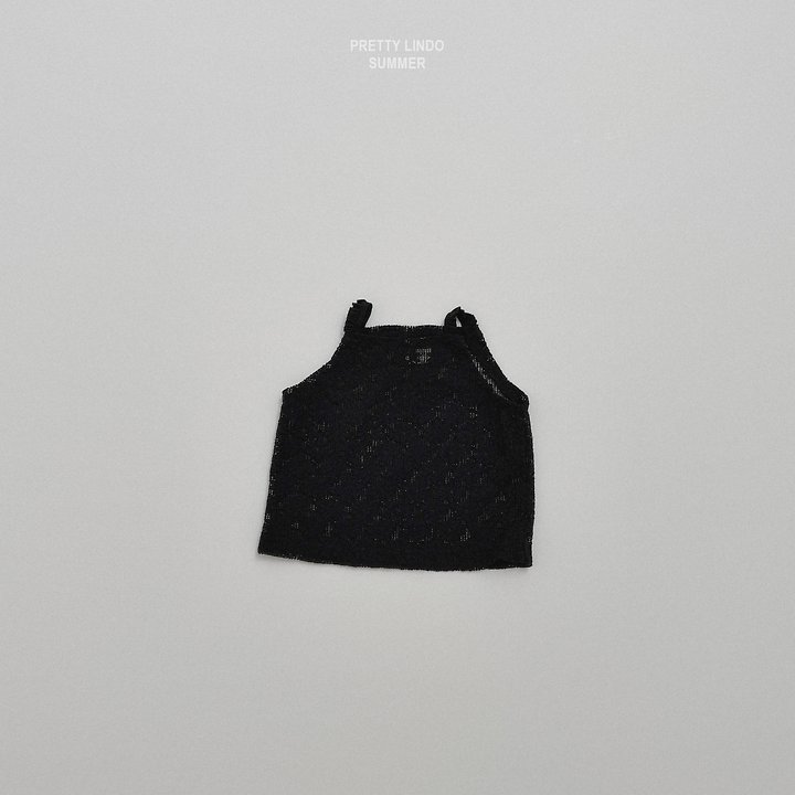 Lindo - Korean Baby Fashion - #babyboutique - Flower Knit Sleeveless Tee - 7