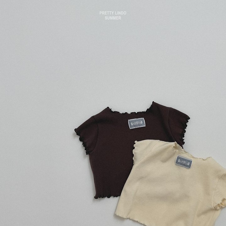 Lindo - Korean Baby Fashion - #babyboutique - Span Raw-Edge Tee - 5