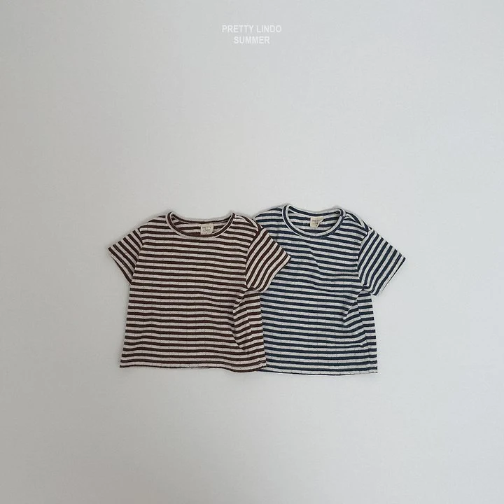 Lindo - Korean Baby Fashion - #babyboutique - Base Stripe Tee