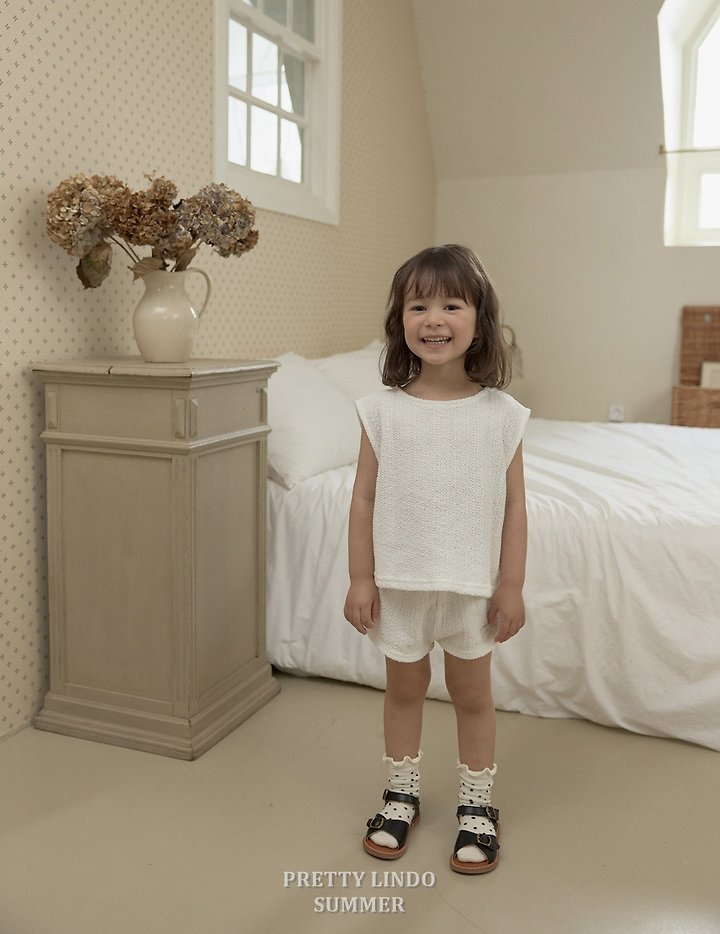 Lindo - Korean Baby Fashion - #babyboutiqueclothing - Eyelet Sleeveless Blouse - 10
