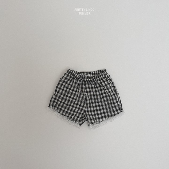 Lindo - Korean Baby Fashion - #babyboutiqueclothing - Check Frill Shorts - 7