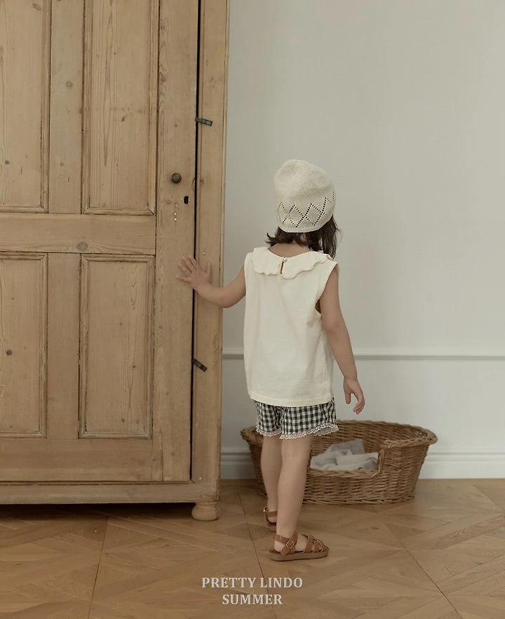 Lindo - Korean Baby Fashion - #babyclothing - Frill Sleeveless Tee - 9
