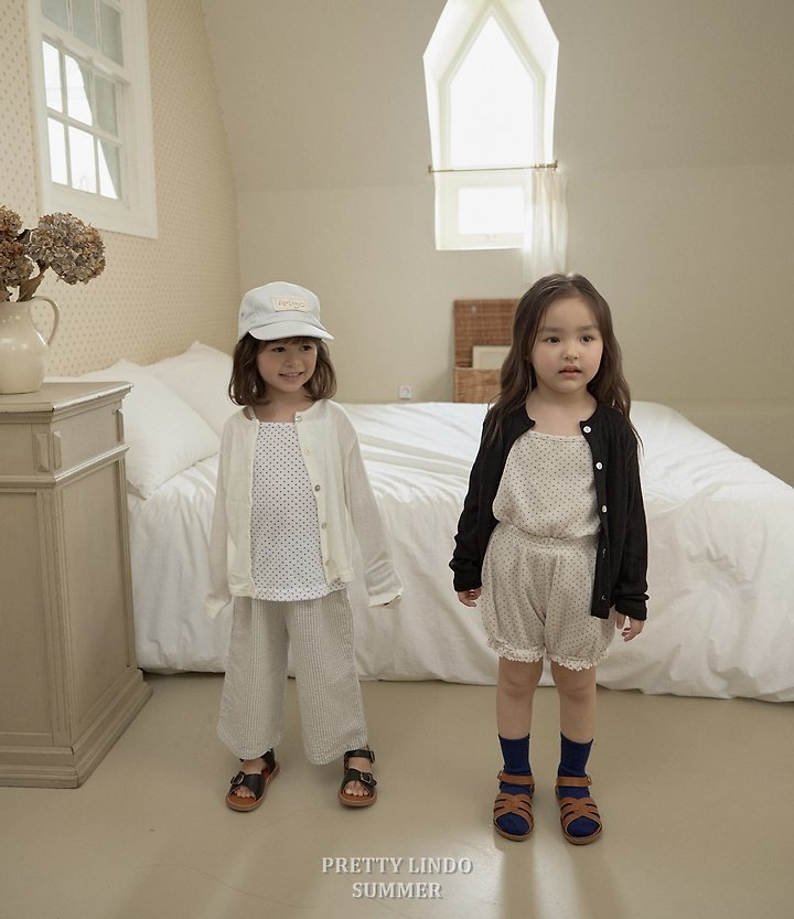 Lindo - Korean Baby Fashion - #babyclothing - Summer Strap Sleeveless Tee - 8