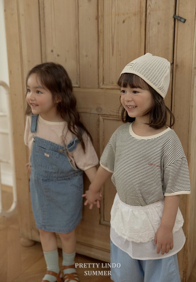 Lindo - Korean Baby Fashion - #babyfashion - Pin Stripe Tee - 12