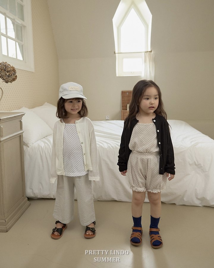 Lindo - Korean Baby Fashion - #babyfashion - Summer Strap Sleeveless Tee - 9