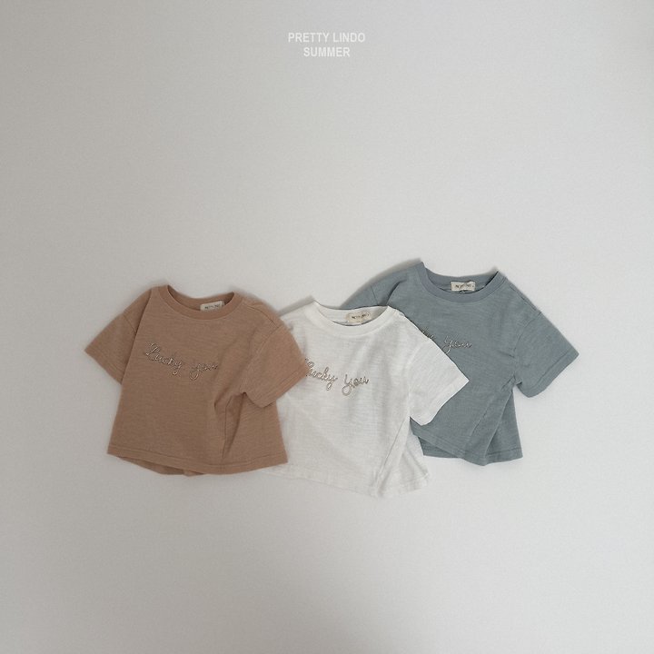 Lindo - Korean Baby Fashion - #babyfashion - Lucky You Tee