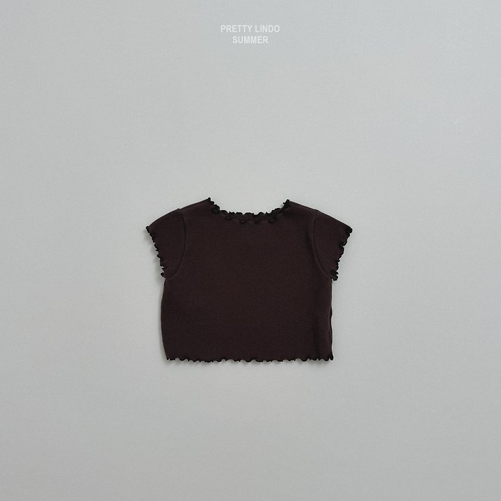 Lindo - Korean Baby Fashion - #babyfever - Span Raw-Edge Tee - 9