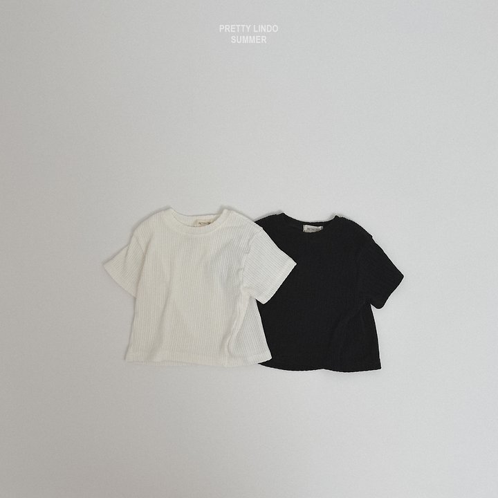 Lindo - Korean Baby Fashion - #babyfever - Knit Line Tee