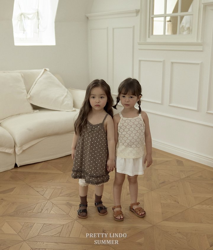 Lindo - Korean Baby Fashion - #babyfever - Bonbon Sleeveless One-piece - 10