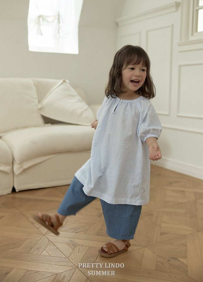 Lindo - Korean Baby Fashion - #babyfever - Rib Shirring One-piece - 9