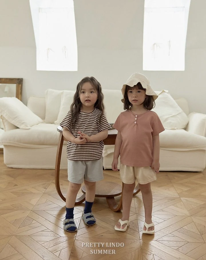 Lindo - Korean Baby Fashion - #babygirlfashion - Tape Shorts - 8