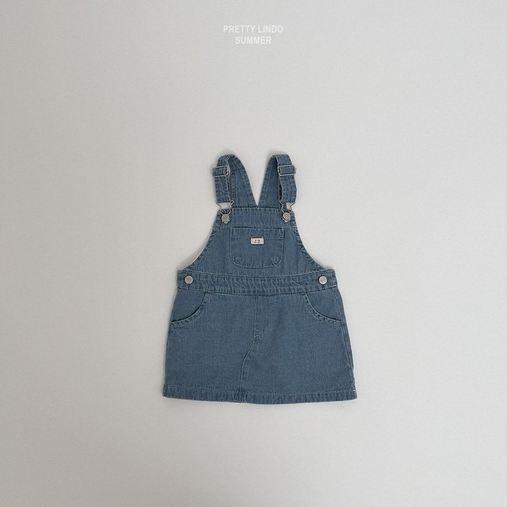 Lindo - Korean Baby Fashion - #babylifestyle - Denim Overall One-piece