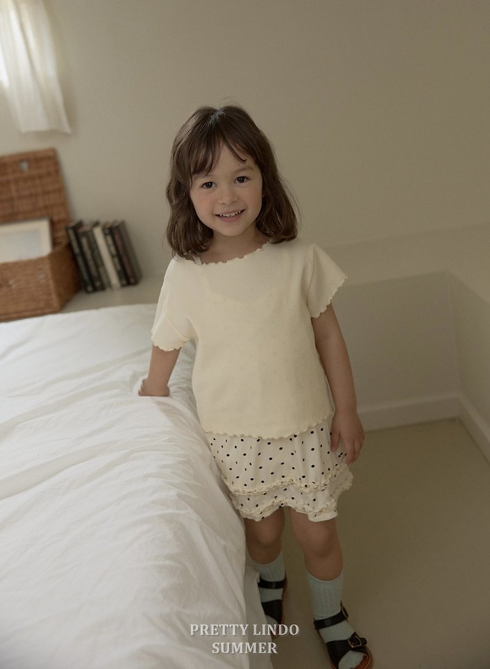 Lindo - Korean Baby Fashion - #babylifestyle - Span Raw-Edge Tee - 11