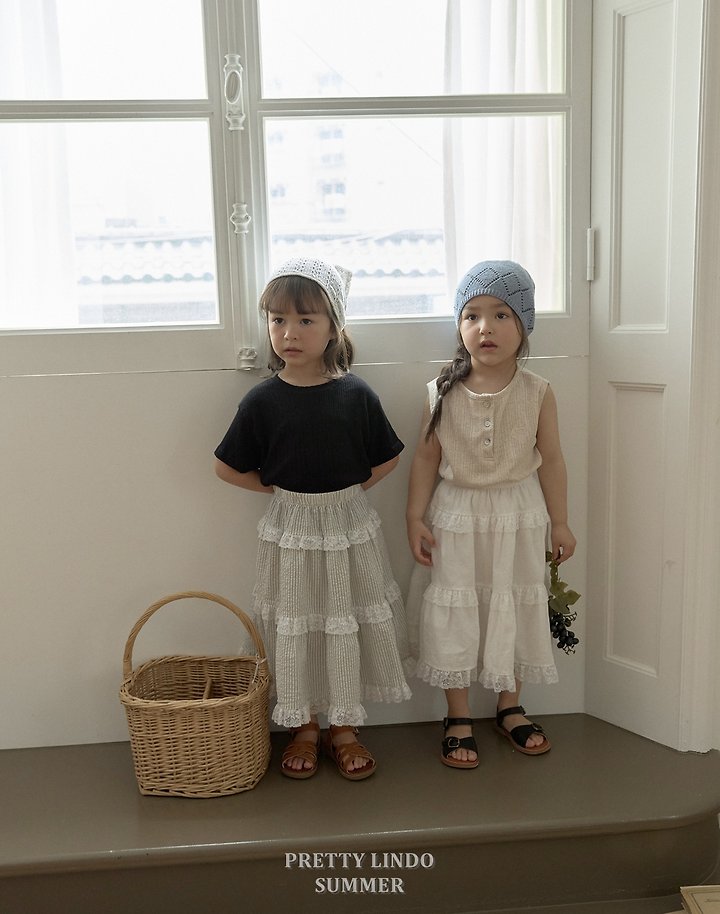 Lindo - Korean Baby Fashion - #babylifestyle - My Heart Sleeveless Tee - 7