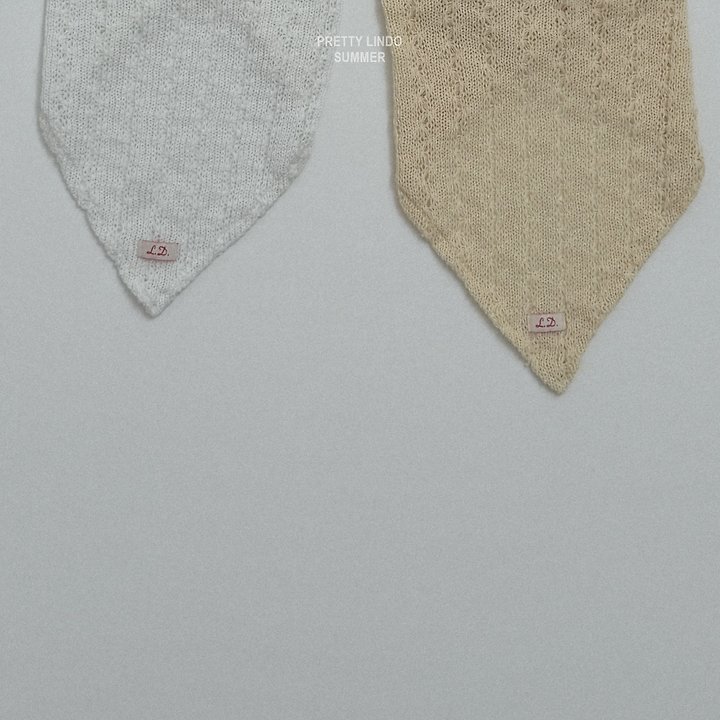 Lindo - Korean Baby Fashion - #babylifestyle - Crochet Headscarf Scarf - 2