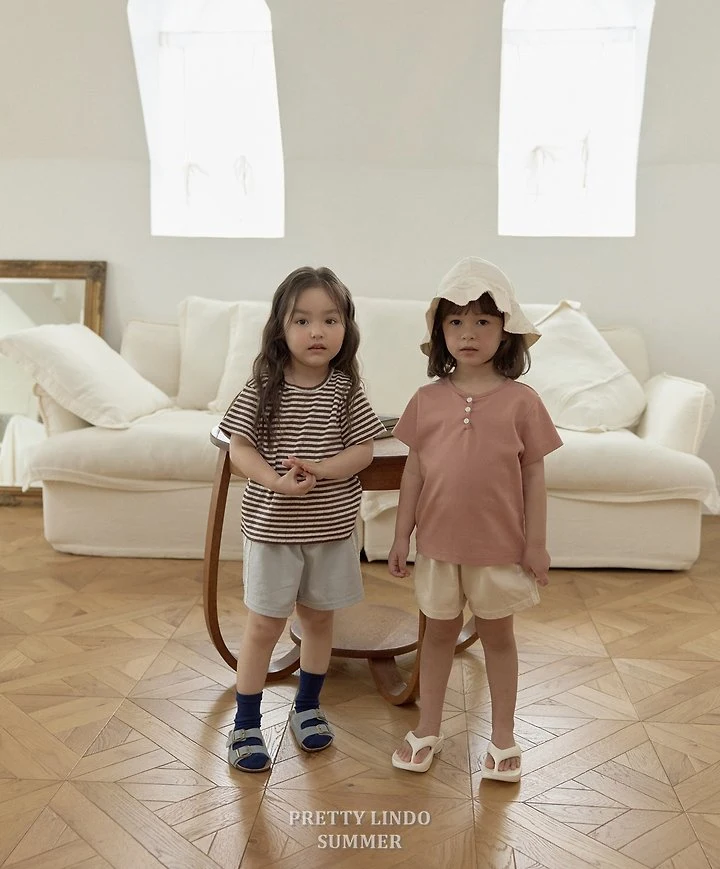 Lindo - Korean Baby Fashion - #babyoninstagram - Base Stripe Tee - 9