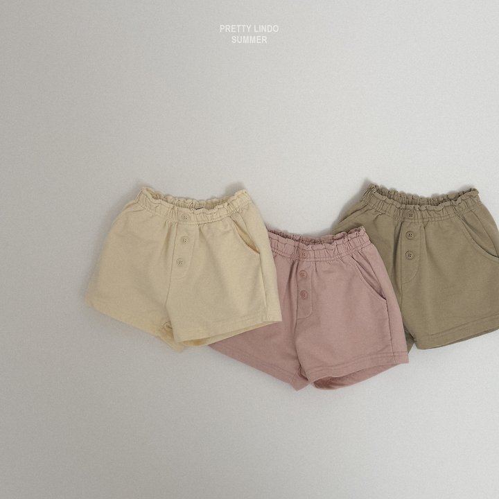 Lindo - Korean Baby Fashion - #babylifestyle - Button Shorts - 4