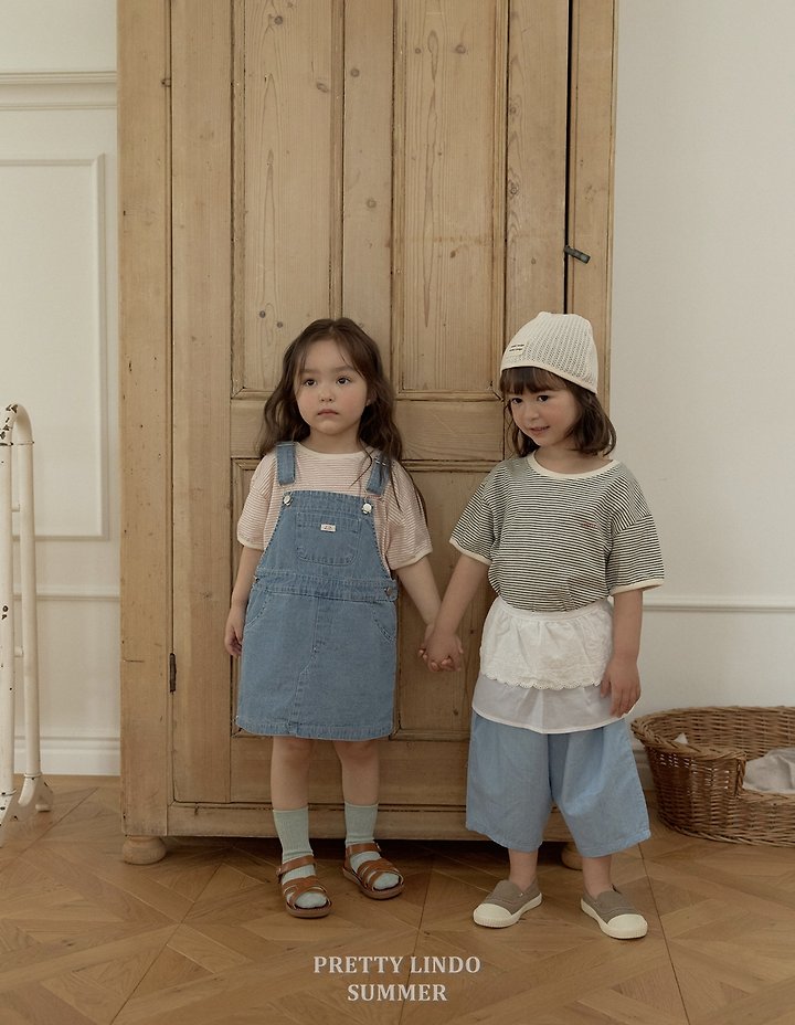 Lindo - Korean Baby Fashion - #babyoninstagram - Pumpkin Denim Pants - 9