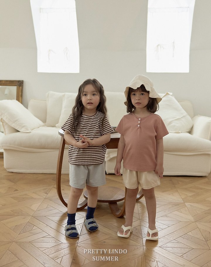 Lindo - Korean Baby Fashion - #babyootd - Base Stripe Tee - 10