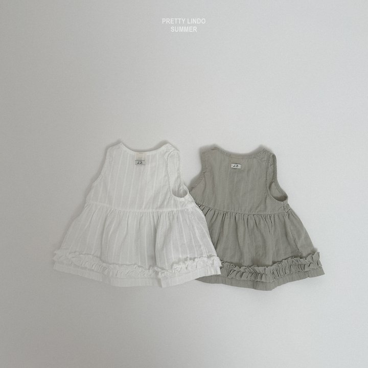 Lindo - Korean Baby Fashion - #babyootd - Petite Frill Blouse - 3