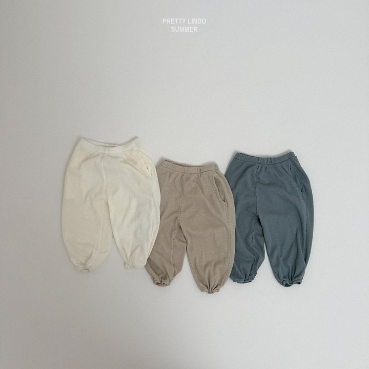 Lindo - Korean Baby Fashion - #babyootd - Waffle Jogger Pants