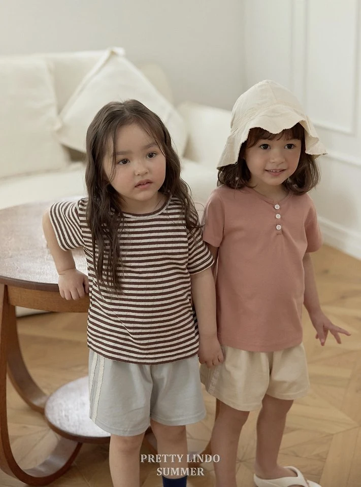 Lindo - Korean Baby Fashion - #babyootd - Tape Shorts - 11