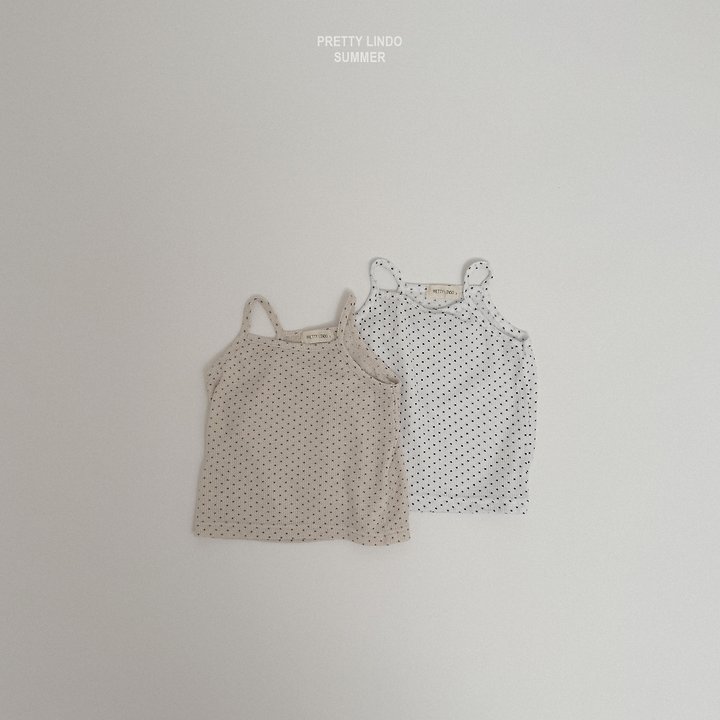 Lindo - Korean Baby Fashion - #babyoutfit - Summer Strap Sleeveless Tee