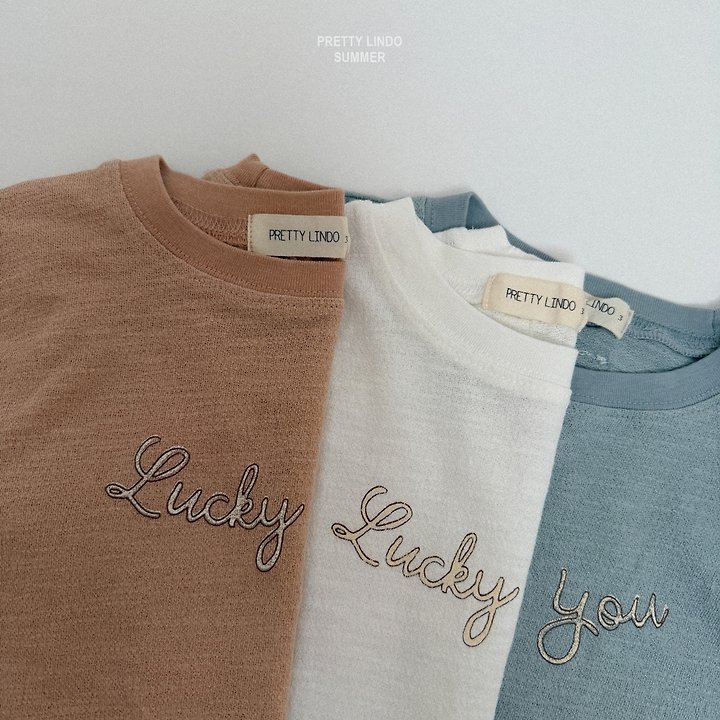 Lindo - Korean Baby Fashion - #babyoutfit - Lucky You Tee - 7