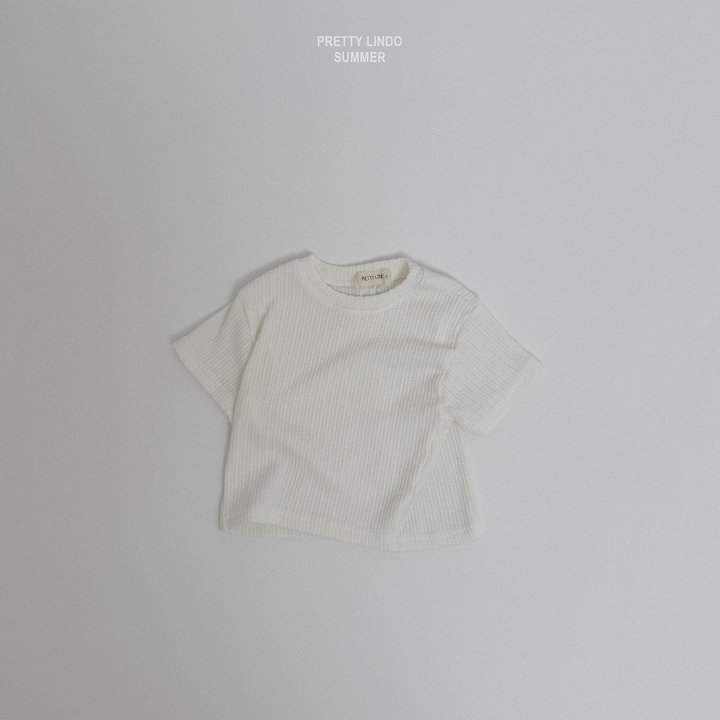 Lindo - Korean Baby Fashion - #babyoutfit - Knit Line Tee - 7
