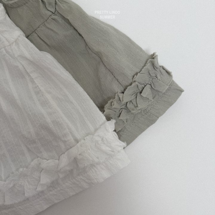 Lindo - Korean Baby Fashion - #babyoutfit - Petite Frill Blouse - 5