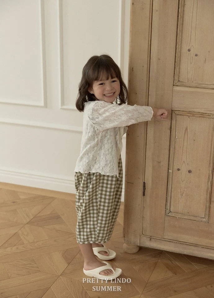 Lindo - Korean Baby Fashion - #babyoutfit - Check Jumpsuit - 11