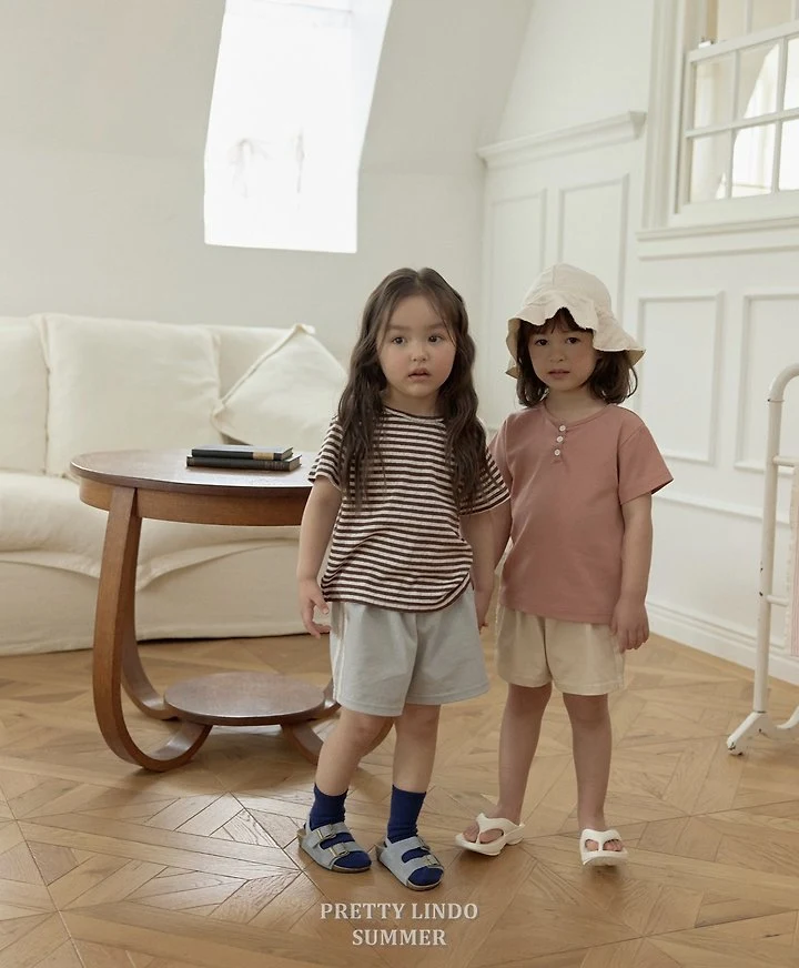 Lindo - Korean Baby Fashion - #babyoutfit - Tape Shorts - 12