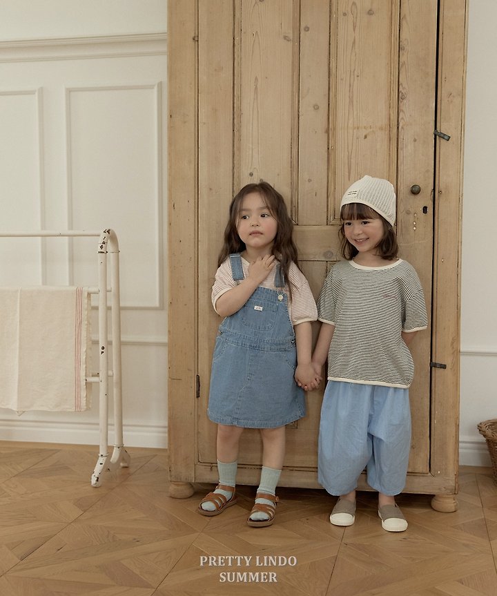 Lindo - Korean Baby Fashion - #babyoutfit - Pumpkin Denim Pants - 11