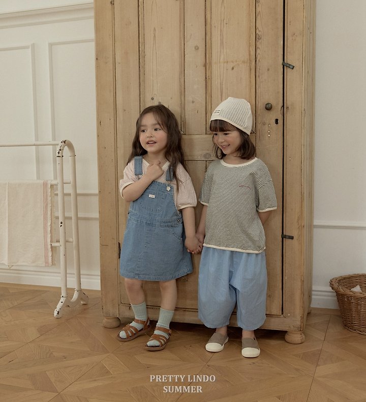 Lindo - Korean Baby Fashion - #babyoutfit - Pumpkin Denim Pants - 12