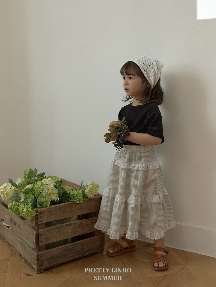 Lindo - Korean Baby Fashion - #babyoutfit - Crochet Headscarf Scarf - 6
