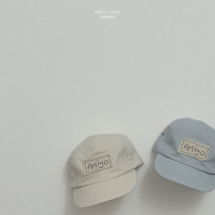 Lindo - Korean Baby Fashion - #babyoutfit - Amigo Cap - 2