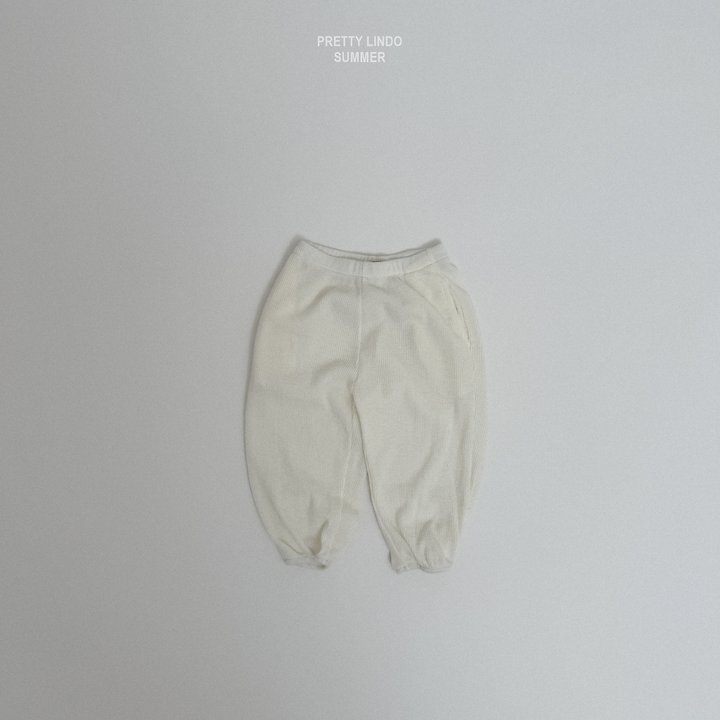 Lindo - Korean Baby Fashion - #babyoutfit - Waffle Jogger Pants - 4