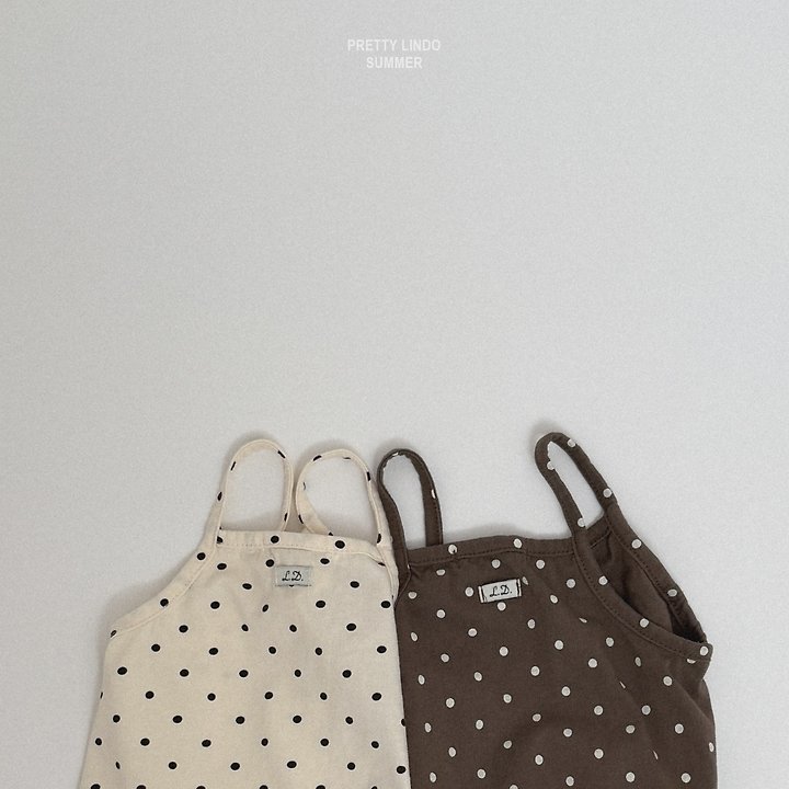 Lindo - Korean Baby Fashion - #onlinebabyboutique - Bonbon Sleeveless One-piece - 3
