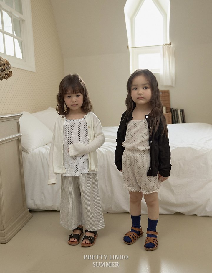 Lindo - Korean Baby Fashion - #onlinebabyboutique - Dot Frill Shorts - 11
