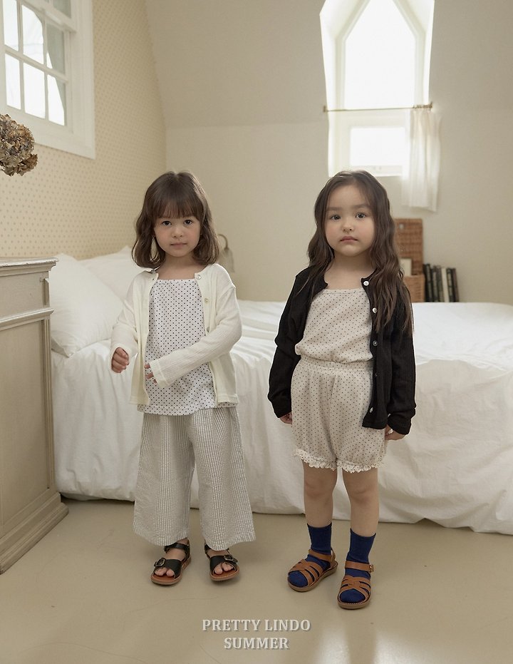 Lindo - Korean Baby Fashion - #onlinebabyshop - Dot Frill Shorts - 12