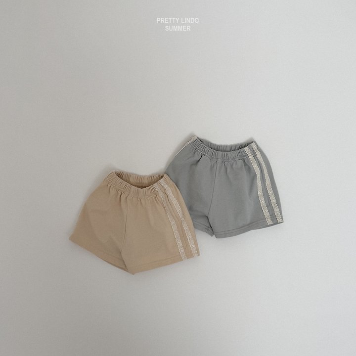 Lindo - Korean Baby Fashion - #onlinebabyshop - Tape Shorts