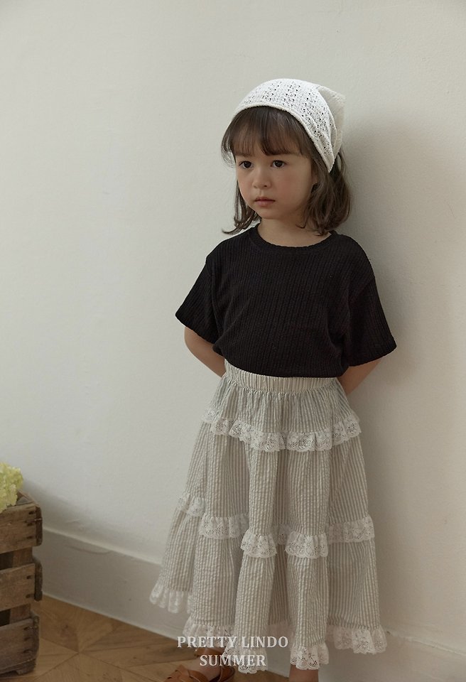 Lindo - Korean Baby Fashion - #onlinebabyshop - Crochet Headscarf Scarf - 9