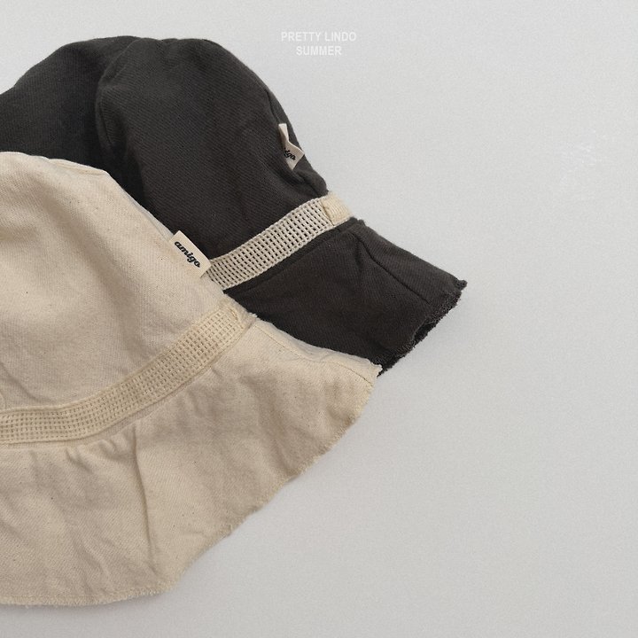 Lindo - Korean Baby Fashion - #onlinebabyshop - Cre Bucket Hat - 5