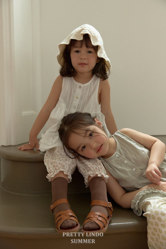Lindo - Korean Baby Fashion - #smilingbaby - Cre Bucket Hat - 6