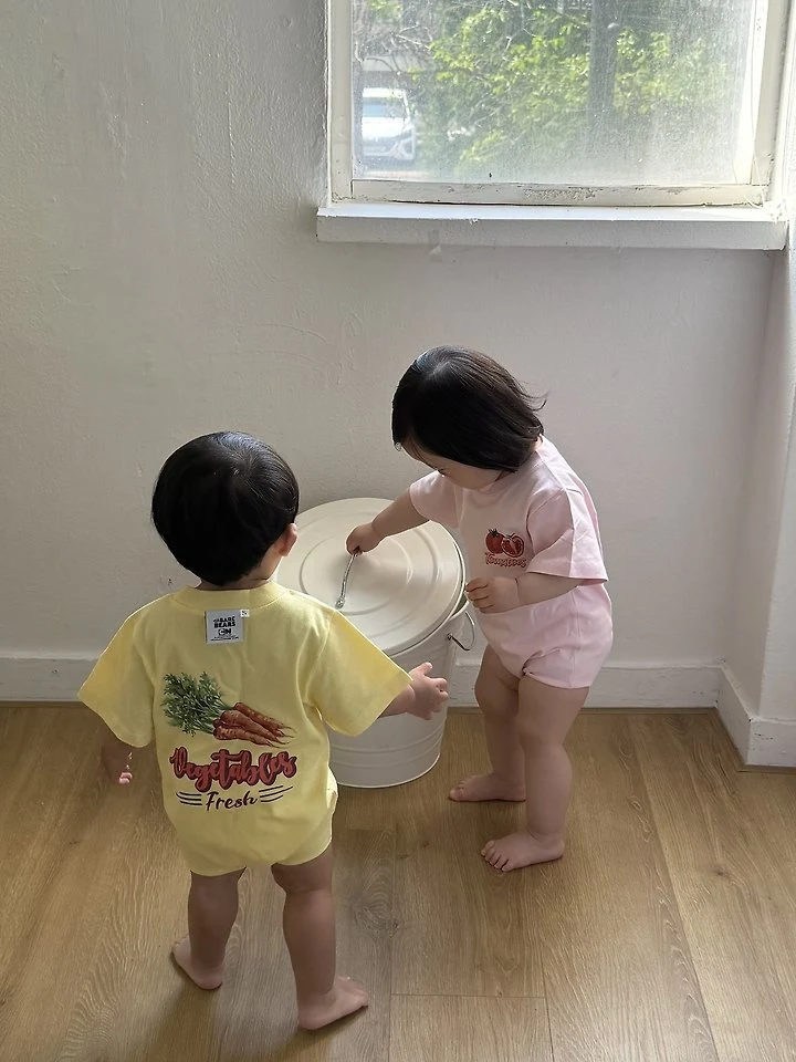 Little Rabbit - Korean Baby Fashion - #babyboutique - Veggie Suit - 6