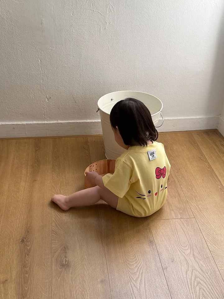 Little Rabbit - Korean Baby Fashion - #babyboutique - Love Cat Suit - 5