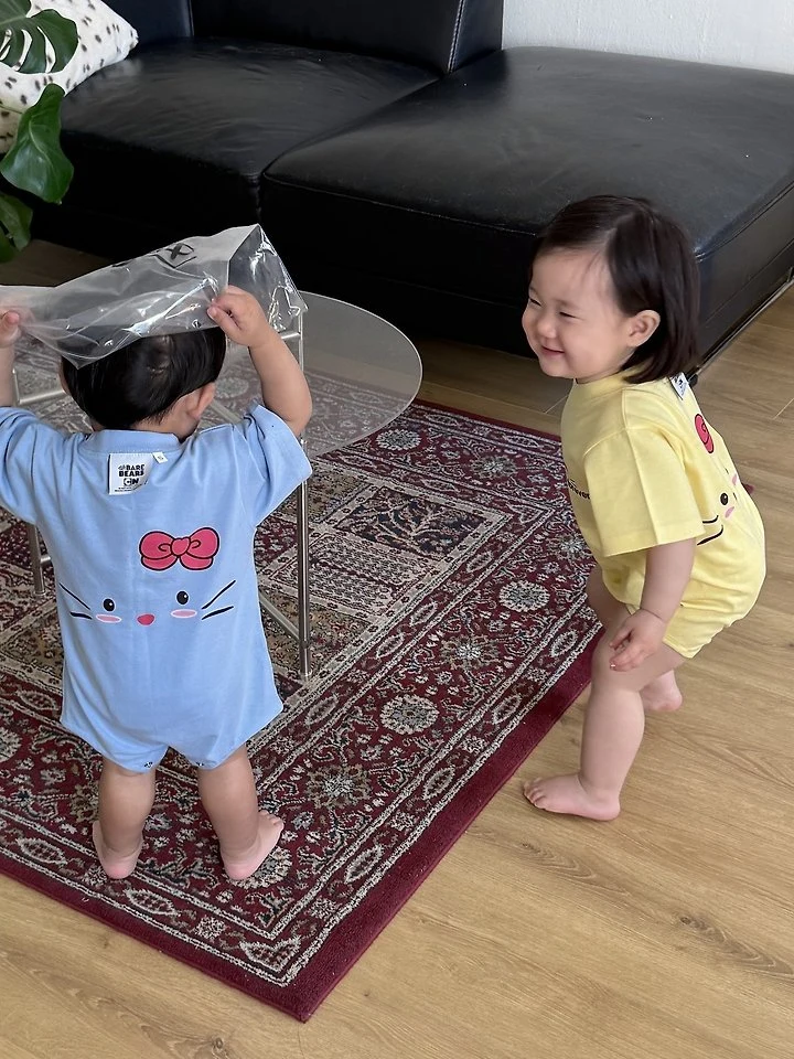 Little Rabbit - Korean Baby Fashion - #babyboutiqueclothing - Love Cat Suit - 7